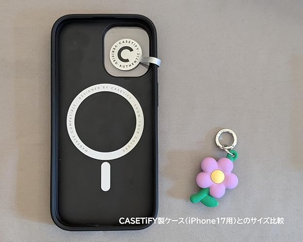 Amazon.co.jp: [CASETiFY] キーチャーム - Dripped Cherry : ファッション
